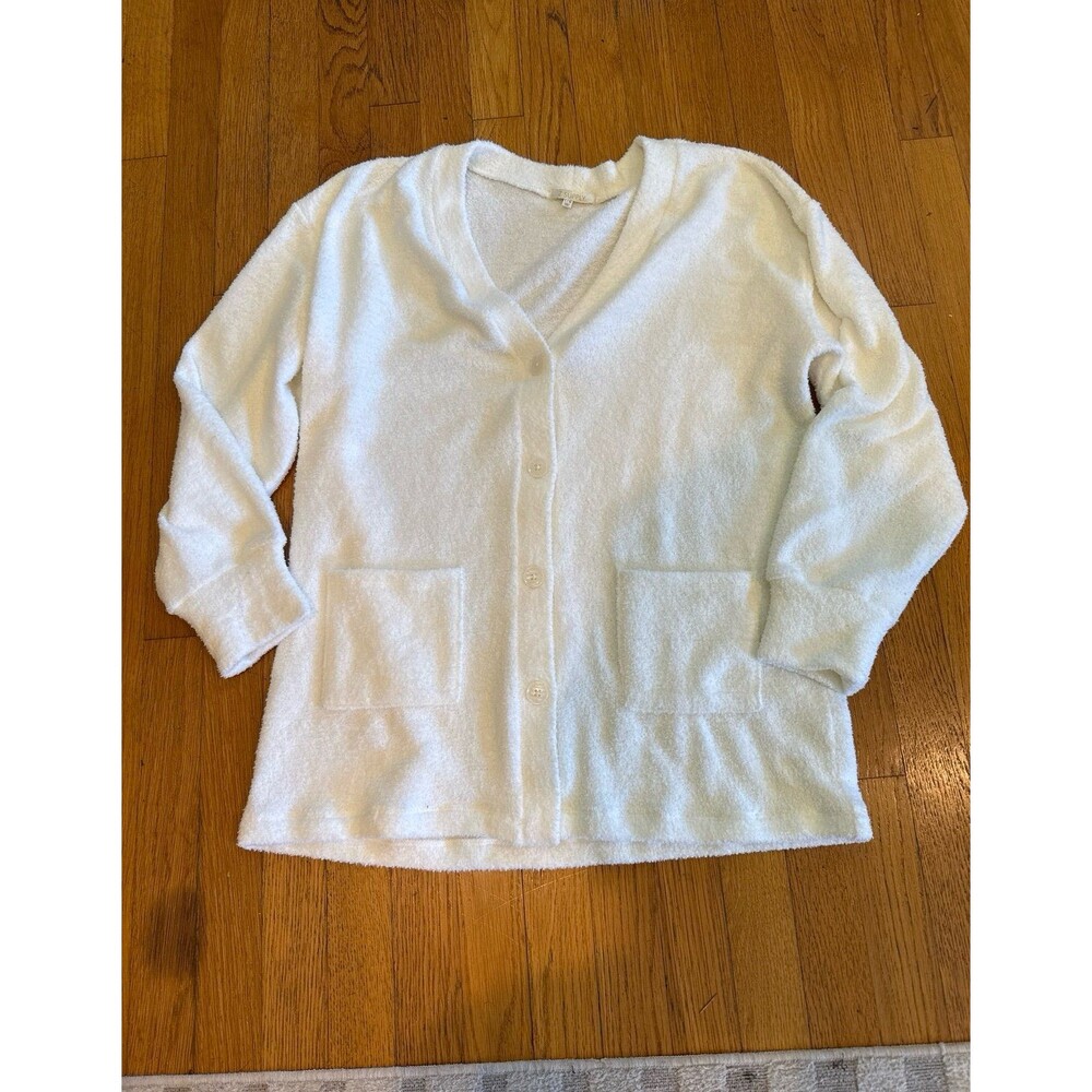 J SUPPLY  COZY SOFT WHITE Cardigan NWOT